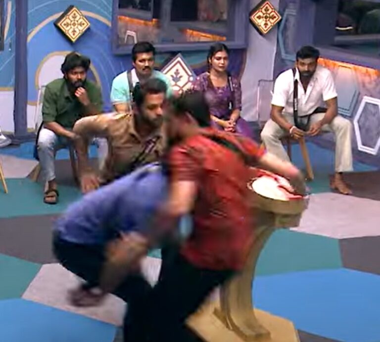 Bigg boss: முட்டி மோதும் ஆண்கள்