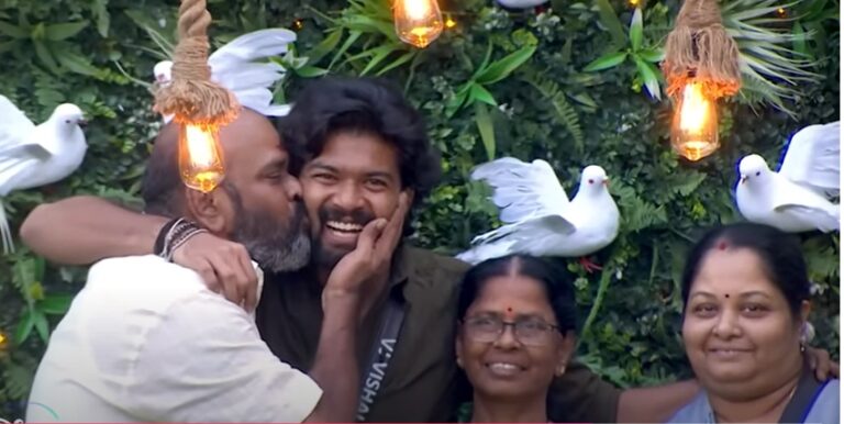 Bigg Boss: பேசாமல் இருந்த விஷாலின் தந்தை.